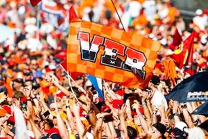 Huge crowd support for Max Verstappen, Red Bull Racing