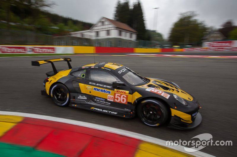 #56 Team Project 1 Porsche 911 RSR: Jörg Bergmeister, Patrick Lindsey, Egidio Perfetti