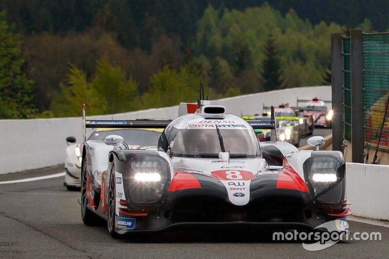 #8 Toyota Gazoo Racing Toyota TS050: Sebastien Buemi, Kazuki Nakajima, Fernando Alonso
