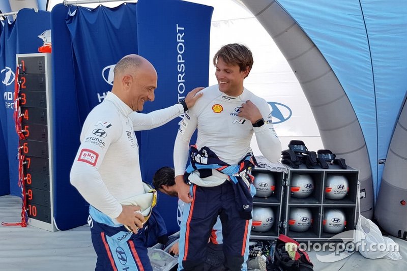 Gabriele Tarquini, Andreas Mikkelsen, Hyundai Motorsport