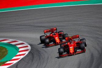 Charles Leclerc, Ferrari SF90, Sebastian Vettel, Ferrari SF90
