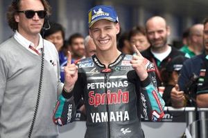 Le poleman Fabio Quartararo, Petronas Yamaha SRT