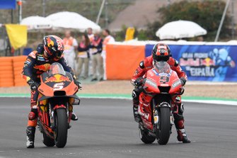 Johann Zarco, Red Bull KTM Factory Racing, Danilo Petrucci, Ducati Team