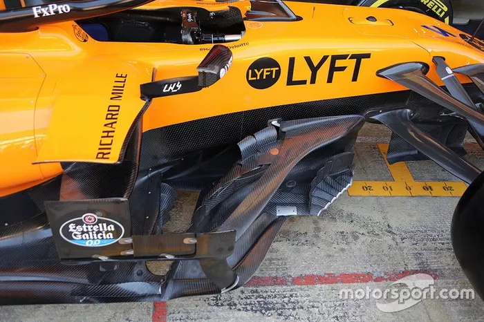 McLaren technical detail