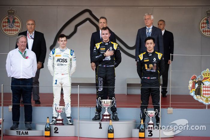 Guanyu Zhou, UNI Virtuosi Racing Anthoine Hubert, Arden Louis Deletraz, Carlin 