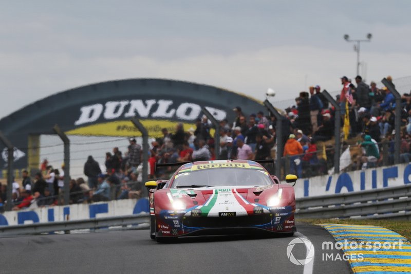 #71 AF Corse Ferrari 488 GTE EVO: Davide Rigon, Sam Bird, Miguel Molina