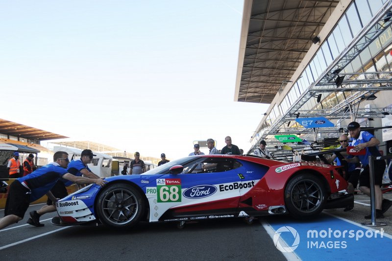#68 Ford Chip Ganassi Racing, Ford GT: Joey Hand, Dirk Muller, Sebastien Bourdais