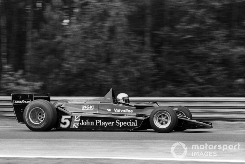 GP Belgii: Mario Andretti, Lotus 79