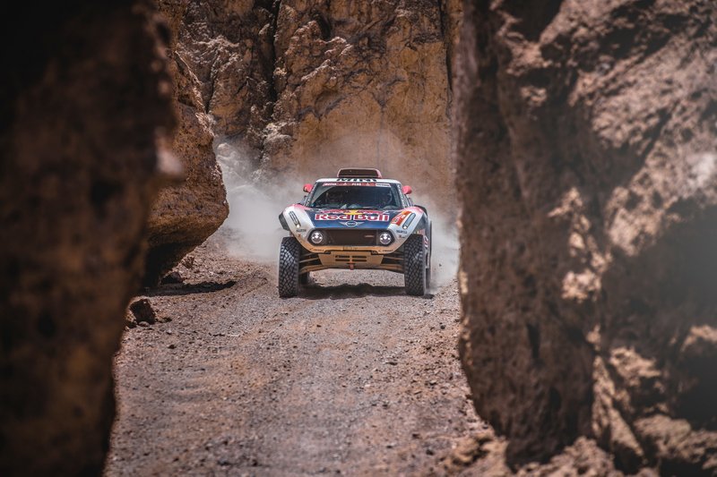 Стефан Петерансель и Давид Кастера, X-raid MINI JCW Rally Team, MINI JCW Buggy (№304)