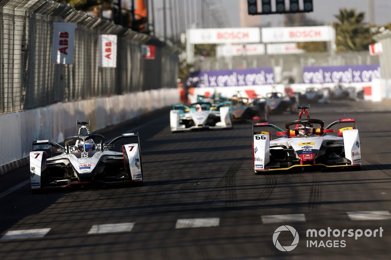 Jose Maria Lopez, GEOX Dragon Racing, Penske EV-3, Daniel Abt, Audi Sport ABT Schaeffler, Audi e-tron FE05