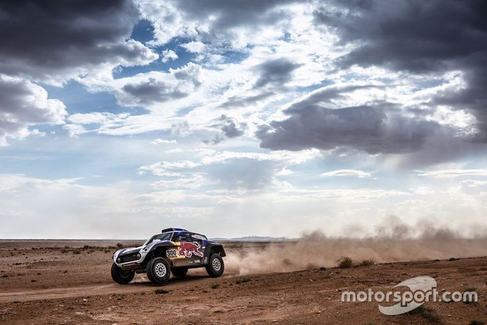 Carlos Sainz, Lucas Cruz, MINI John Cooper Works Buggy, X-raid MINI JCW Team
