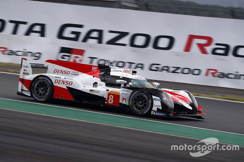 #8 Toyota Gazoo Racing Toyota TS050: Sebastien Buemi, Kazuki Nakajima, Fernando Alonso