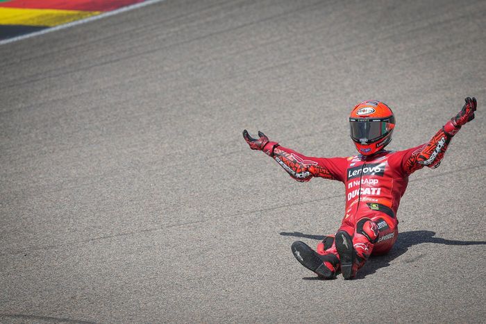 Francesco Bagnaia, Ducati Team, crash
