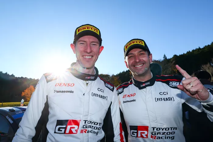 Winner Elfyn Evans, Scott Martin, Toyota Gazoo Racing WRT Toyota GR Yaris Rally1