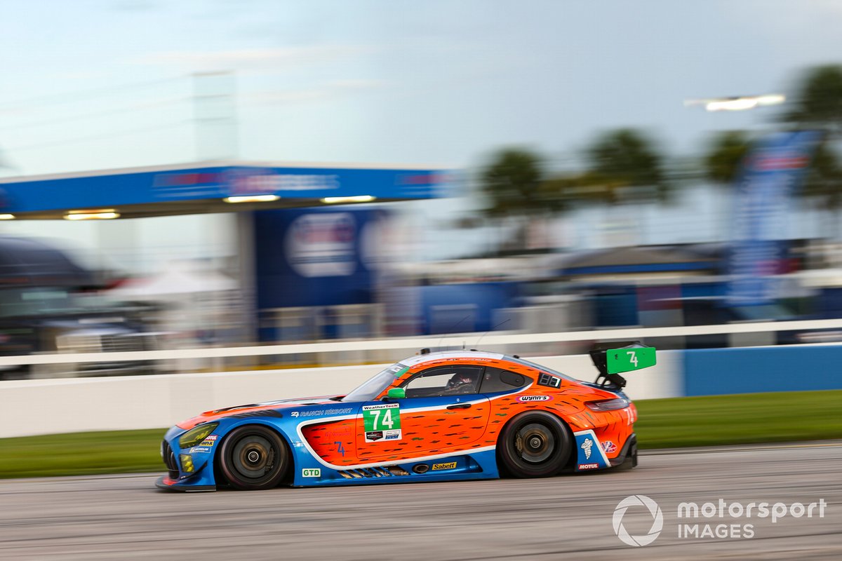 #74 Riley Motorsports Mercedes-AMG GT3, GTD: Lawson Aschenbach, Gar Robinson