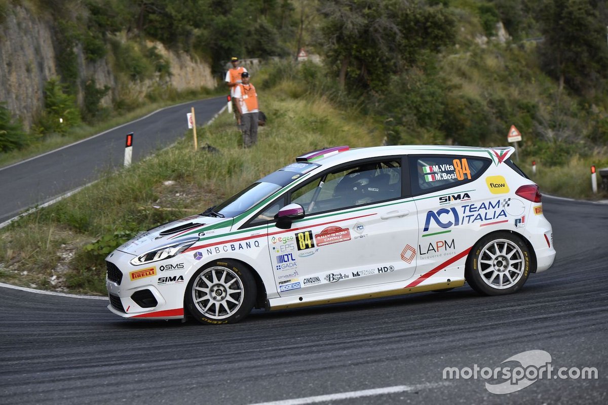 Mattia Vita, Massimiliano Bosi, ACI Team Italia, Ford Fiesta Rally4