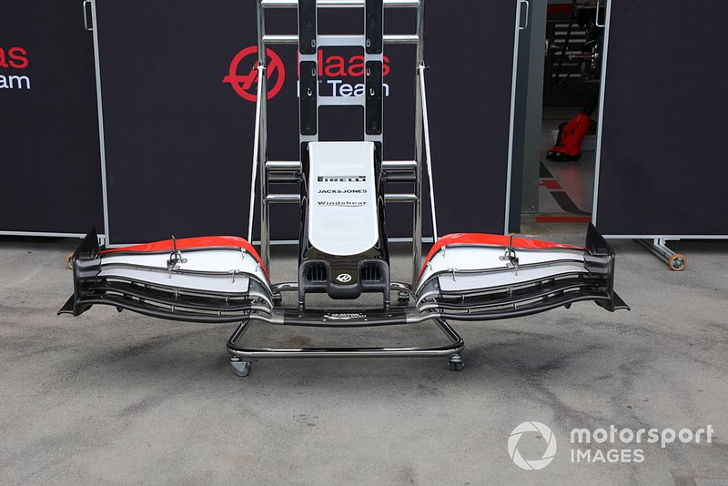 Haas F1 Team VF-20 nose detail