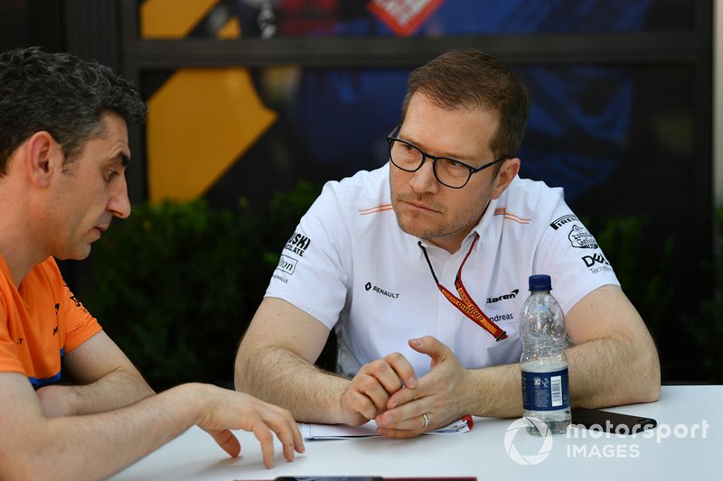 Andreas Seidl, Team Principal, McLaren