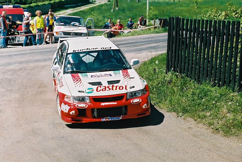 Tomasz Kuchar, Krzysztof Gęborys, Mitsubishi Lancer Evo VI