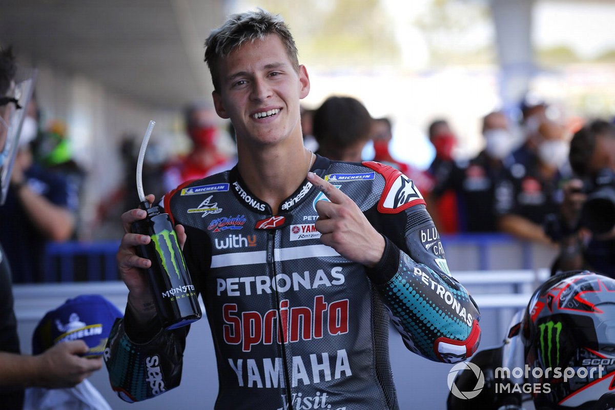 Ganador de la pole Fabio Quartararo, Petronas Yamaha SRT