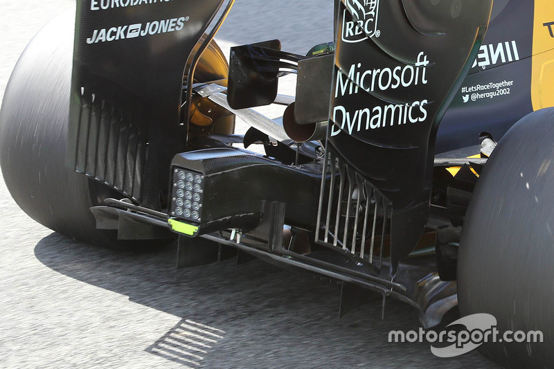 Renault Sport F1 Team RS16 rear detail