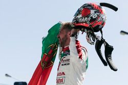 Race winner Tiago Monteiro, Honda Racing Team JAS, Honda Civic WTCC