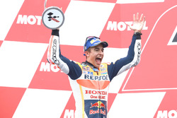 Podium : le deuxième, Marc Marquez, Repsol Honda Team