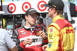 Sébastien Bourdais, KV Racing Technology Chevrolet, Ryan Hunter-Reay, Andretti Autosport Honda