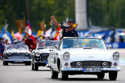 Daniel Ricciardo, Red Bull Racing on the drivers parade