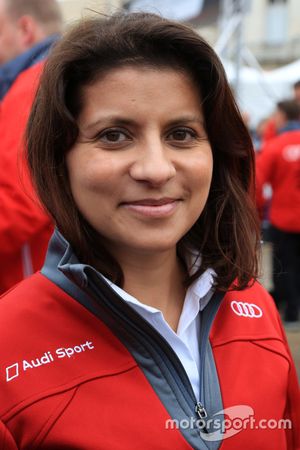 #7 Audi Sport Team Joest Audi R18: race engineer Leena Gade