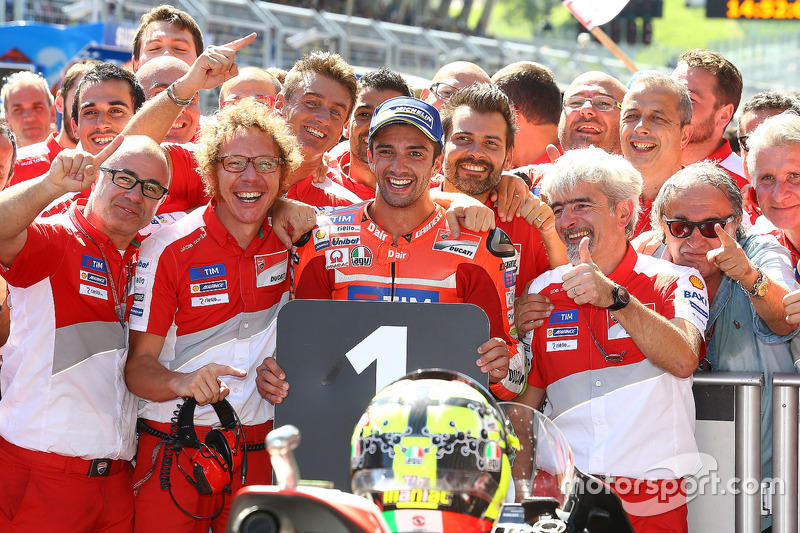 Race winner Andrea Iannone, Ducati Team