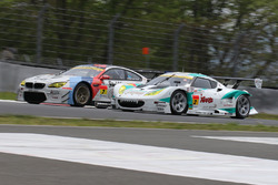 #7 BMW Team Studie BMW M6 GT3: Jorg Muller, Seiji Ara and #2 Cars Tokai Dream28 Lotus Evora: Kazuho Takahashi, Hiroki Katoh