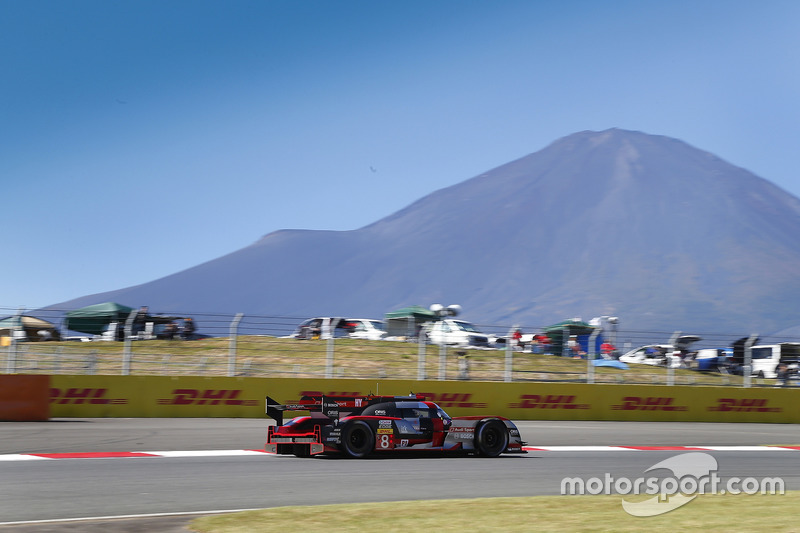 #8 Audi Sport Team Joest Audi R18 e-tron quattro: Lucas di Grassi, Loic Duval, Oliver Jarvis