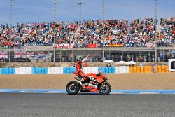 Race winner Chaz Davies, Ducati Team