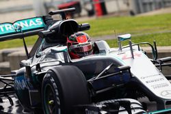 Esteban Ocon, Mercedes AMG F1 W07 Hybrid Test Driver