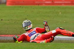 Choque de Andrea Iannone, Ducati Team