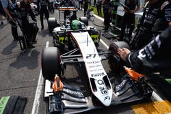Нико Хюлькенберг, Sahara Force India F1 VJM09 на стартовой решетке