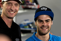 Colin Edwards with Romano Fenati, SKY Racing Team VR46, KTM