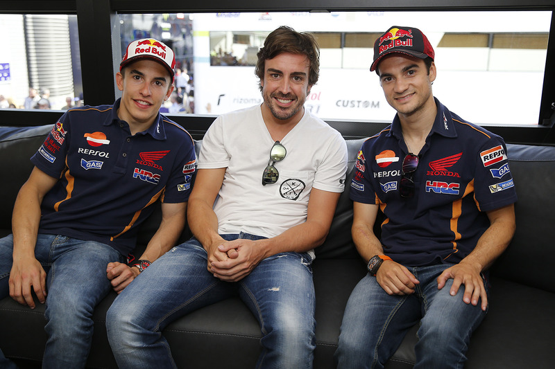 Marc Márquez, Repsol Honda Team, Fernando Alonso, Dani Pedrosa, Repsol Honda Team