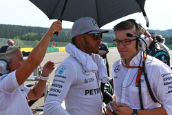 Lewis Hamilton, Mercedes AMG F1 on the grid