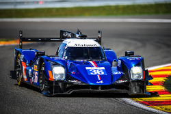 #36 Signatech Alpine A460: Gustavo Menezes, Nicolas Lapierre, Stéphane Richelmi