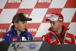 Jorge Lorenzo, Yamaha Factory Racing, Andrea Dovizioso, Ducati Team