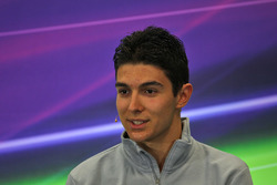 Esteban Ocon, Manor Racing in the FIA Press Conference