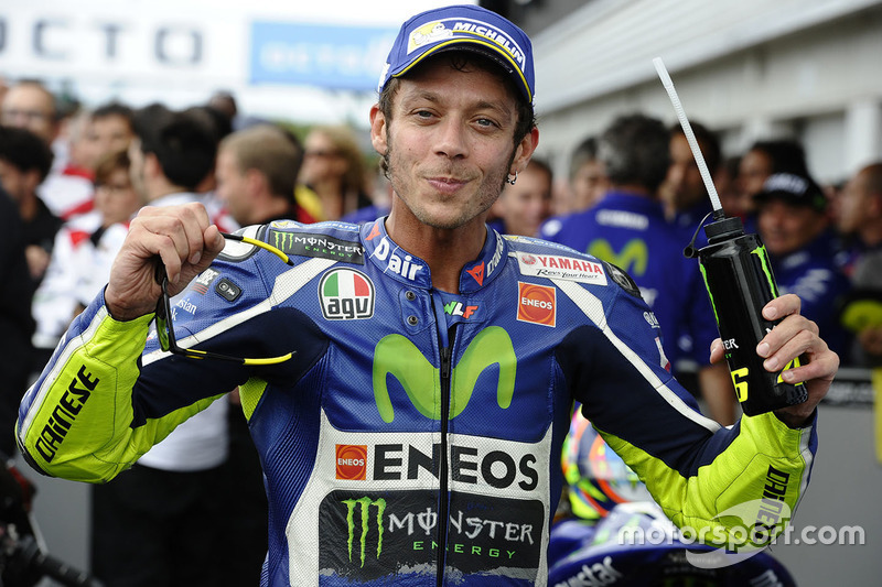 Third place Valentino Rossi, Yamaha Factory Racing