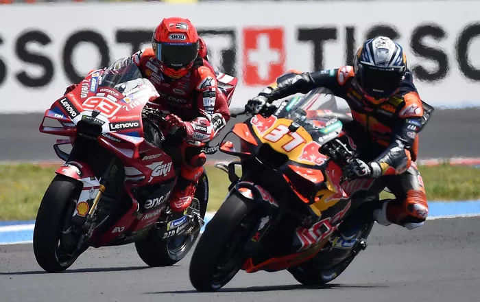 Pedro Acosta, Red Bull KTM Factory Racing, Marc Márquez, Ducati Team