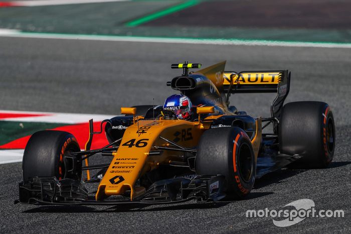 Sergey Sirotkin, Renault Sport F1 Team RS17 piloto de teste