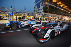#13 Vaillante Rebellion Racing Oreca 07 Gibson : Mathias Beche, David Heinemeier Hansson, Nelson Piquet Jr., #8 Toyota Gazoo Racing Toyota TS050 Hybrid : Anthony Davidson, Sébastien Buemi, Kazuki Nakajima