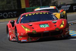 #82 Risi Competizione Ferrari 488 GTE: Toni Vilander, Giancarlo Fisichella, Pierre Kaffer