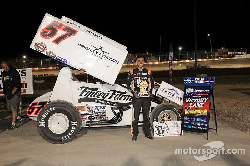 Winner Kyle Larson