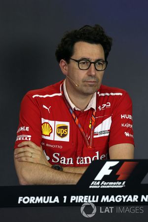 Mattia Binotto, Ferrari Chief Technical Officer